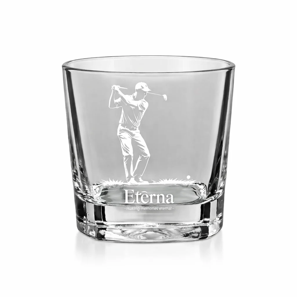 Custom Engraved Glass Decanter Set - Image 3