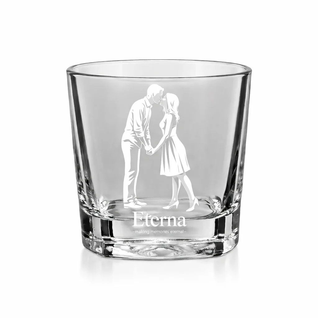 Custom Engraved Glass Decanter Set - Image 4