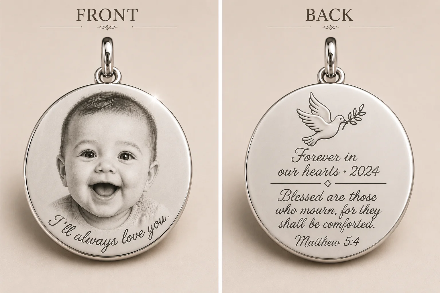 Eternal Child Remembrance Necklace - Image 10